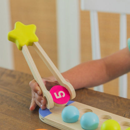 Count & Match Wooden Set - ABC School Supplies