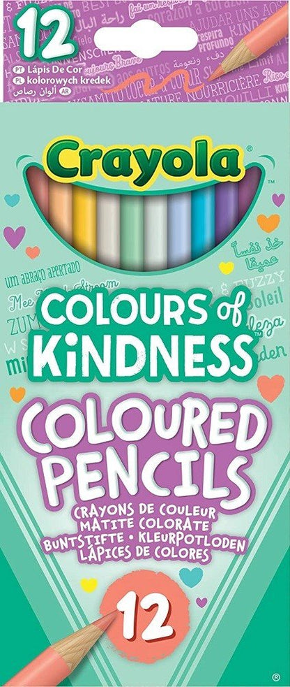 Crayola Colours of Kindness Pencils Pack of 12 - ABC School Supplies