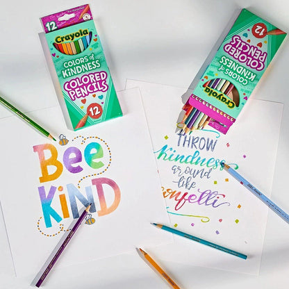 Crayola Colours of Kindness Pencils Pack of 12 - ABC School Supplies