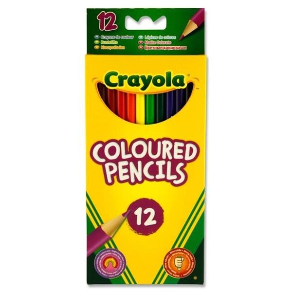 Crayola Pack Of 12 Coloured Pencils - ABC School Supplies
