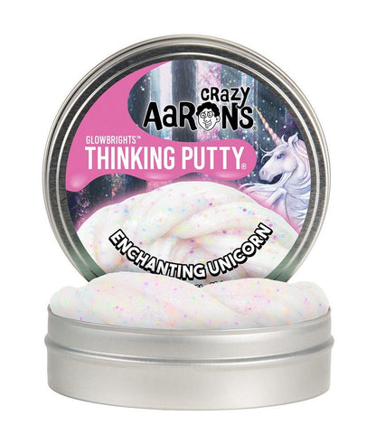 **Crazy Aarons Glowbright Enchanting Unicorn Thinking Putty - ABC School Supplies