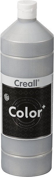 Creall 250Ml Bottle Poster Paint - Silver - ABC School Supplies