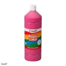 Creall 500Ml Bottle Poster Paint - Hot Pink - ABC School Supplies
