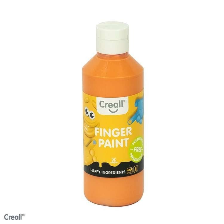 Creall Fingerpaint 250ml Orange - ABC School Supplies