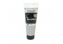 Creall Studio Acrylic - 120Ml Tube Silver - ABC School Supplies