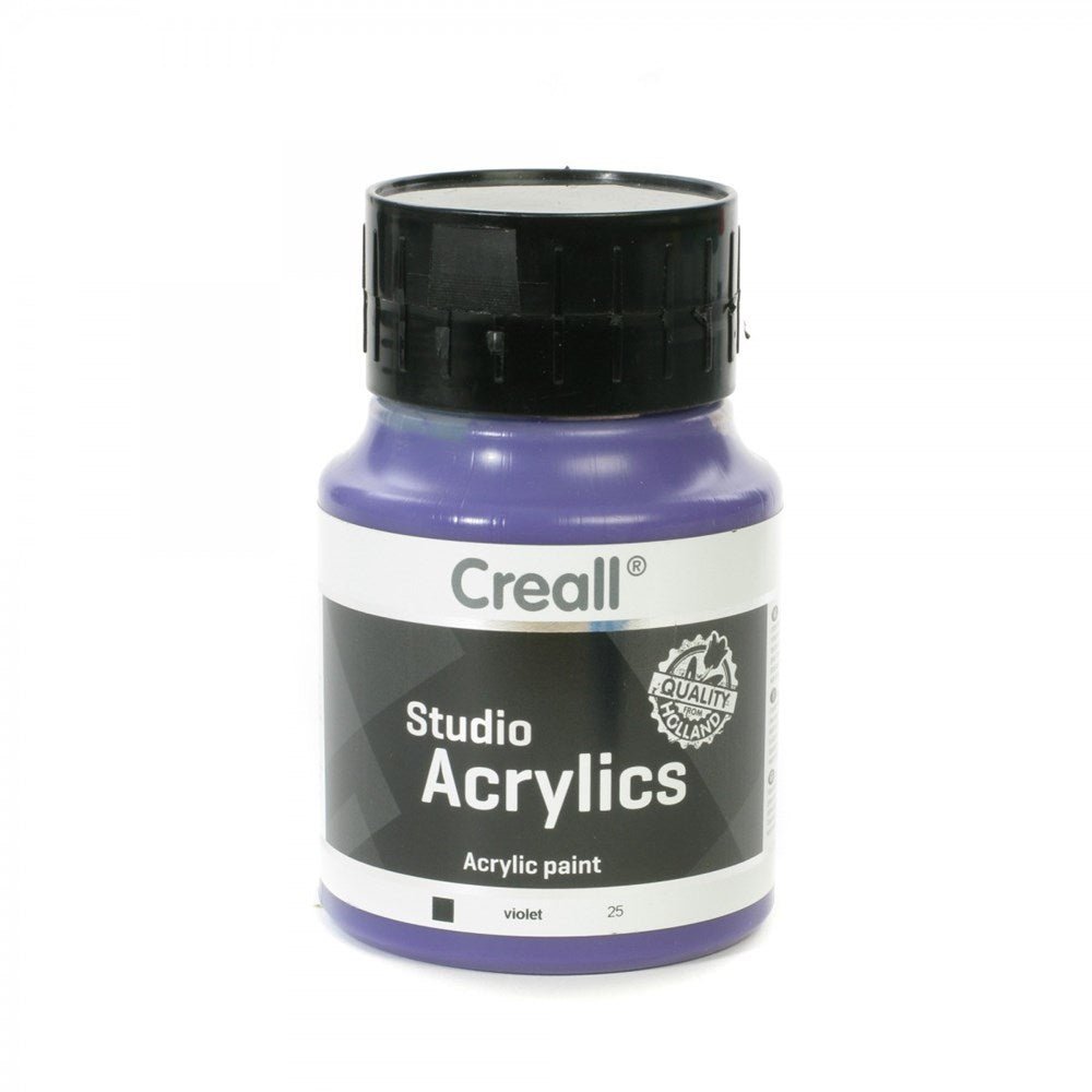 Creall Studio Acrylic 500Ml - Violet - ABC School Supplies