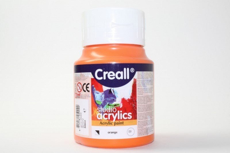 **Creall Studio Acrylics - Orange - ABC School Supplies
