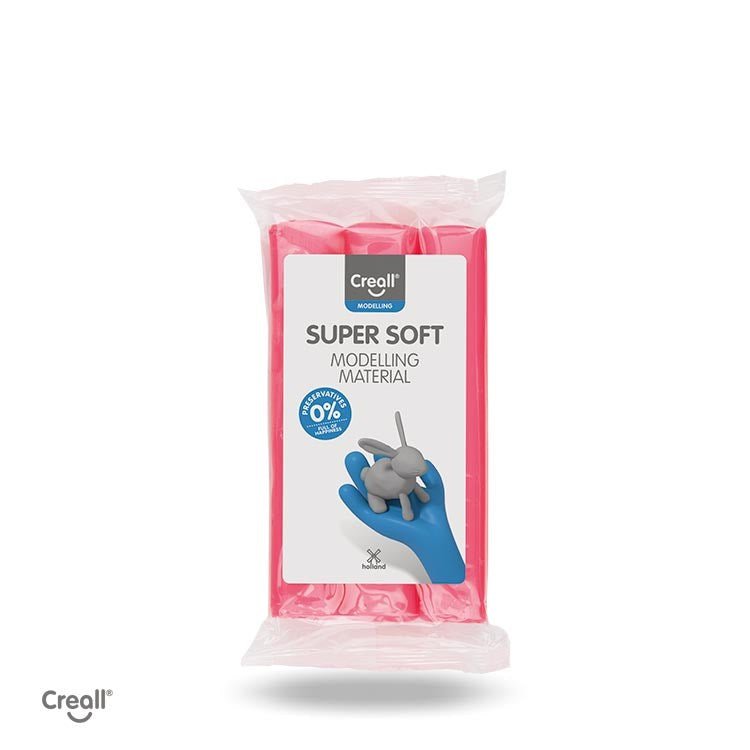 Creall Supersoft 500G - Pink - ABC School Supplies