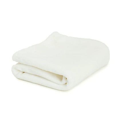 Cream Fleece Blanket - ABC School Supplies