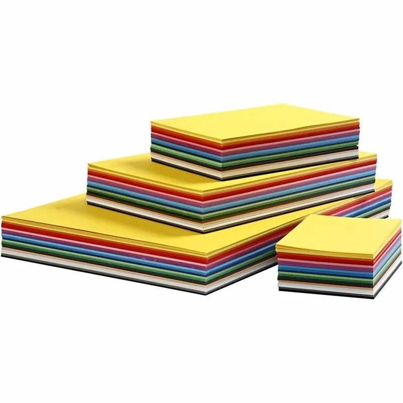 Creative Assorted Card – Combo Pack of 1800 Sheets - ABC School Supplies