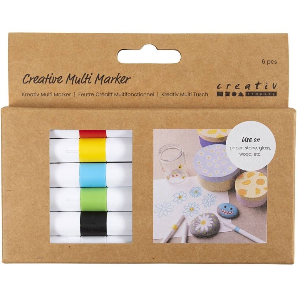 Creative Multi Marker (6 pack) - ABC School Supplies