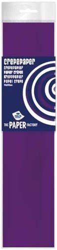 Crepe Paper (10 Sheets) - Purple - ABC School Supplies