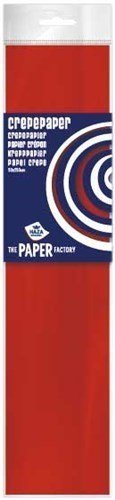 Crepe Paper (10 Sheets) - Red - ABC School Supplies