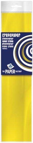 Crepe Paper (10 Sheets) - Yellow - ABC School Supplies