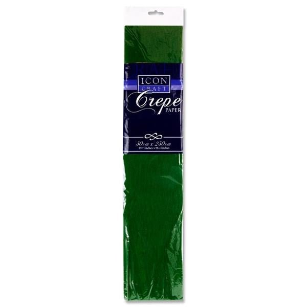 Crepe Paper - Dark Green - ABC School Supplies
