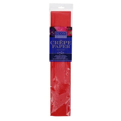 Crepe Paper - Scarlet Red - ABC School Supplies