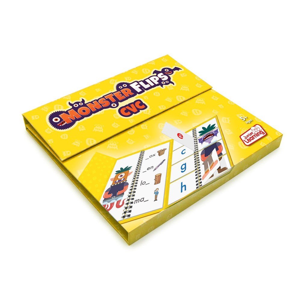 CVC Monster Flips - ABC School Supplies