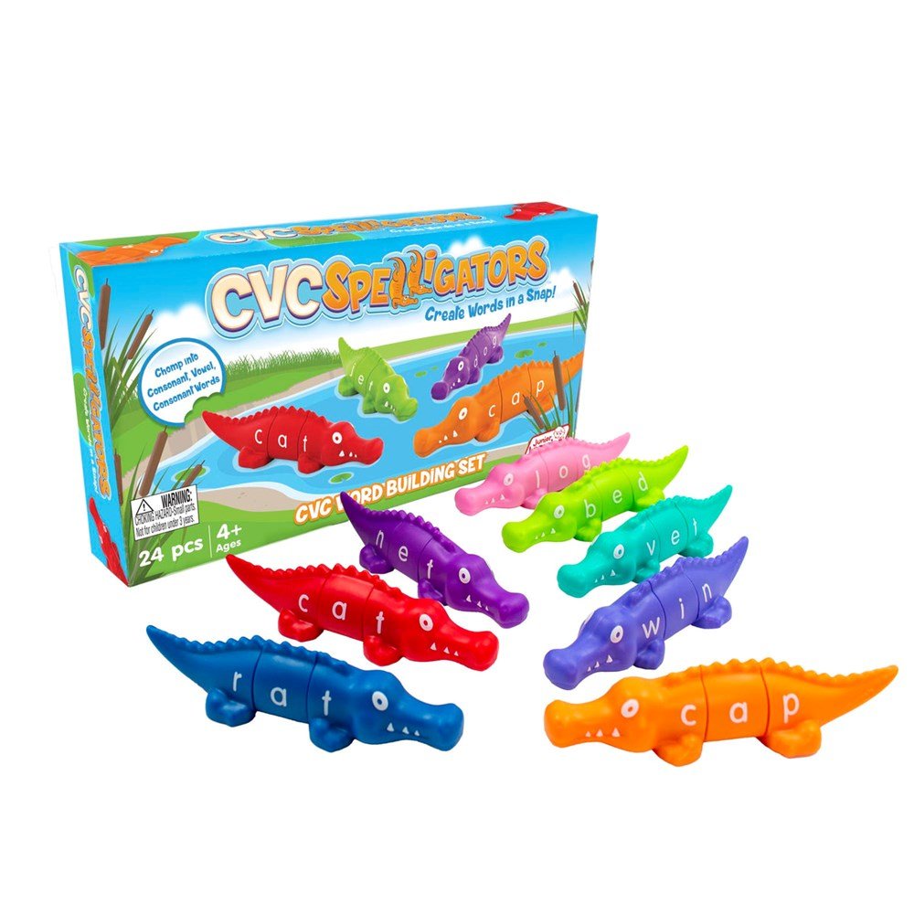 CVC Spelligators - ABC School Supplies