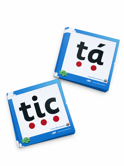 Fonaic Le Fis A Decodable Flashcard Words Set Of 59
