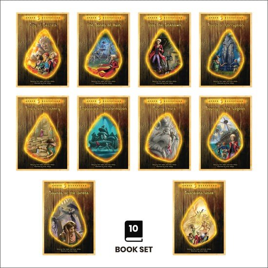 Dandelion Amber Guardians, Books 1 - 10 - ABC School Supplies