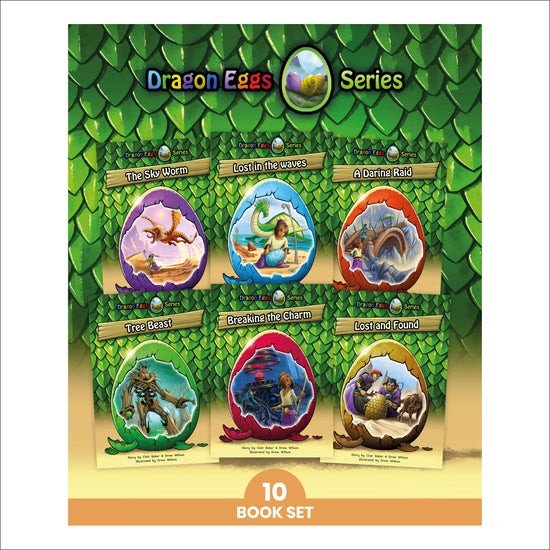 Dandelion Dragon Eggs Series, Books 1 - 10 (10 Titles) - ABC School Supplies