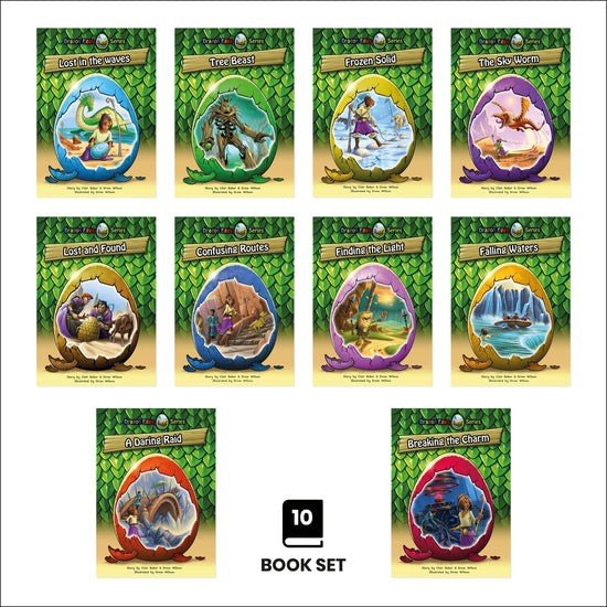 Dandelion Dragon Eggs Series, Books 1 - 10 (10 Titles) - ABC School Supplies