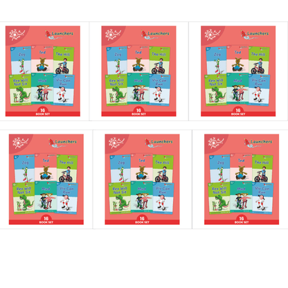 Dandelion Launchers Pack 2 (Sets 4 - 7) 16 Titles - 6 Pack - ABC School Supplies