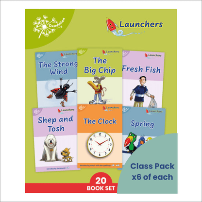 Dandelion Launchers Pack 4 (Sets 11 - 15) 20 Titles - 6 Pack - ABC School Supplies