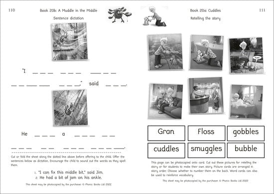 Dandelion Launchers, Reading And Writing Activities Units 16 - 20 - ABC School Supplies