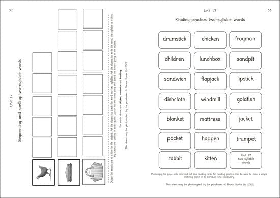 Dandelion Launchers, Reading And Writing Activities Units 16 - 20 - 6 Pack - ABC School Supplies