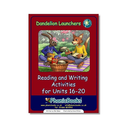 Dandelion Launchers, Reading And Writing Activities Units 16 - 20 - ABC School Supplies