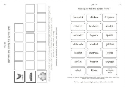 Dandelion Launchers, Reading And Writing Activities Units 16 - 20 - ABC School Supplies