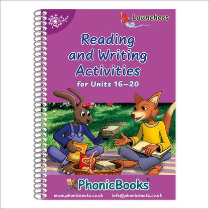 Dandelion Launchers, Reading And Writing Activities Units 16 - 20 - ABC School Supplies