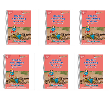 Dandelion Launchers, Reading And Writing Activities Units 4 - 7 - 6 Pack - ABC School Supplies