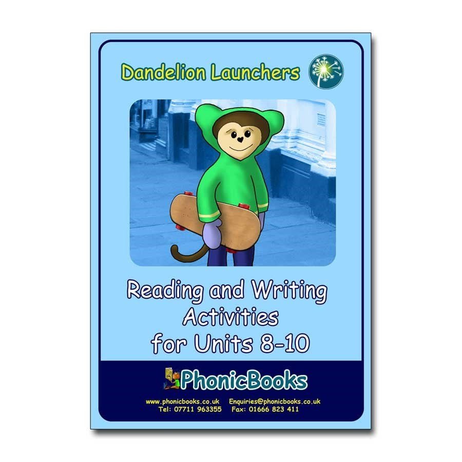 Dandelion Launchers, Reading And Writing Activities Units 8 - 10 - ABC School Supplies
