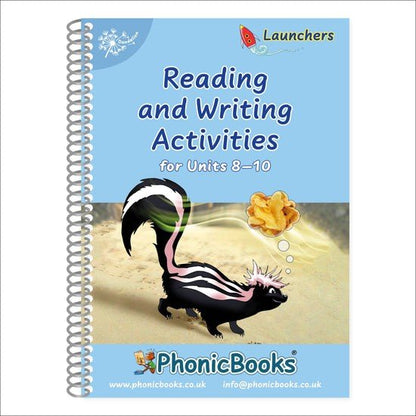 Dandelion Launchers, Reading And Writing Activities Units 8 - 10 - ABC School Supplies