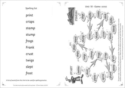 Dandelion Launchers, Reading And Writing Activities Units 8 - 10 - ABC School Supplies