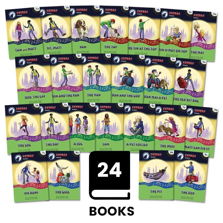 Dandelion Moon Dogs Extras Set 1 - ABC School Supplies