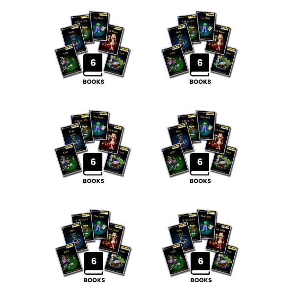 Dandelion Readers Pack 9, Split Vowel Spelling (6 Titles) - 6 Pack - ABC School Supplies
