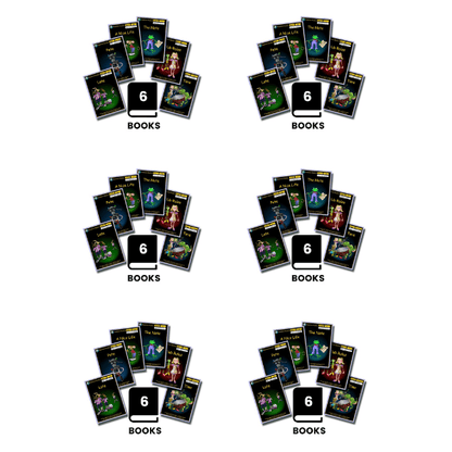 Dandelion Readers Pack 9, Split Vowel Spelling (6 Titles) - 6 Pack - ABC School Supplies