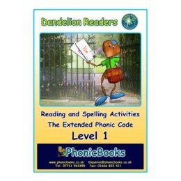 Dandelion Readers, Reading And Spelling Activities Level 1 - ABC School Supplies