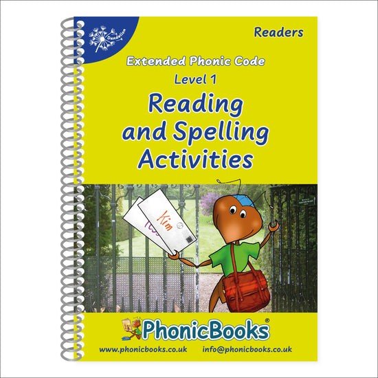 Dandelion Readers, Reading And Spelling Activities Level 1 - ABC School Supplies