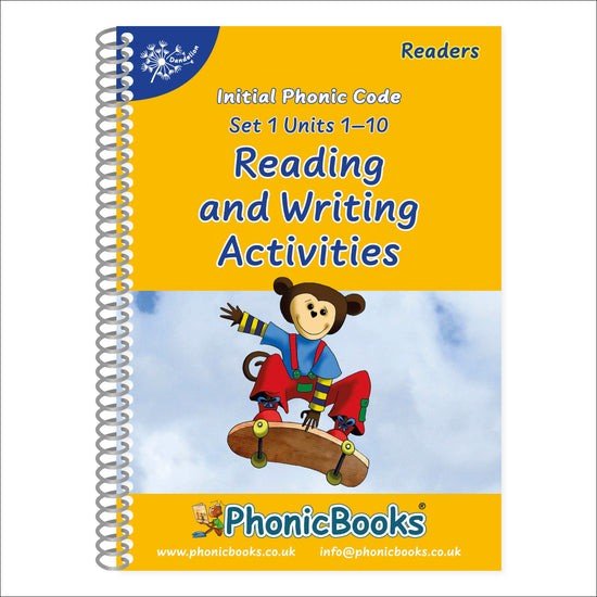 Dandelion Readers Set 1 Reading And Writing Activities Units 1 - 10 - ABC School Supplies