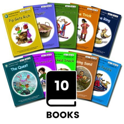 Dandelion Readers, Set 1 Units 11 - 20 (10 Titles) - ABC School Supplies