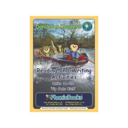 Dandelion Readers, Set 1 Units 11 - 20, Reading & Writing Activities - ABC School Supplies