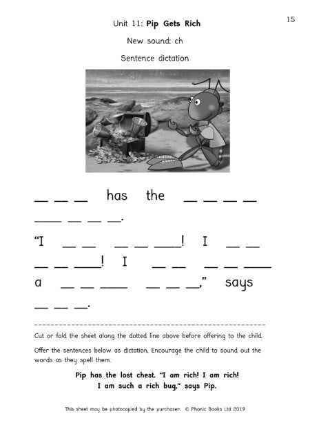 Dandelion Readers, Set 1 Units 11 - 20, Reading & Writing Activities - ABC School Supplies