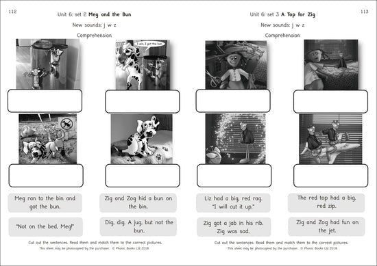 Dandelion Readers, Set 2 & 3 Units 1 - 10 Reading & Writing Activities - ABC School Supplies