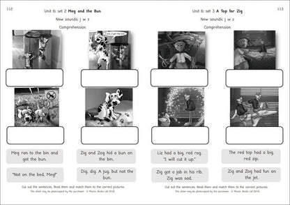 Dandelion Readers, Set 2 & 3 Units 1 - 10 Reading & Writing Activities - ABC School Supplies