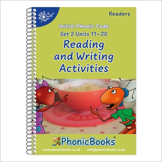 Dandelion Readers, Set 2 Units 11 - 20 Reading & Writing Activities - ABC School Supplies