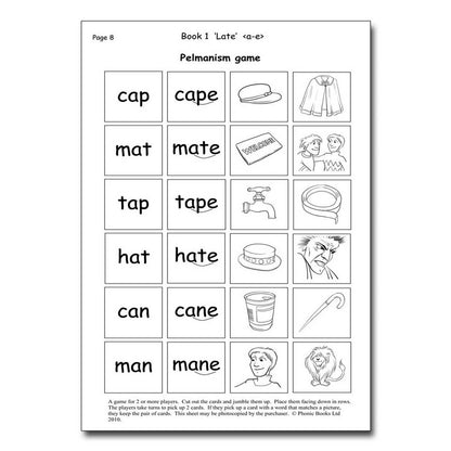 Dandelion Readers, Split Vowel Spellings Workbook - ABC School Supplies